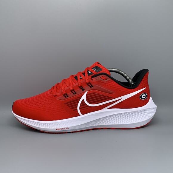 Nike Air Zoom Pegasus 39 UGA Georgia Running Shoes DR1990-600 Men's Sz 10.5 - Picture 7 of 10